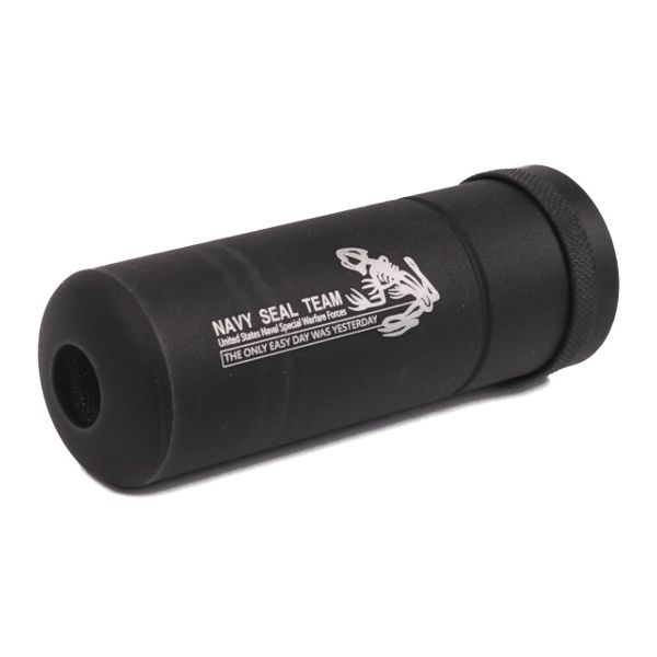 Глушитель G&G Navy Seal Skull Frog 100x30 мм, резьба 14 мм левая (G-01-038)